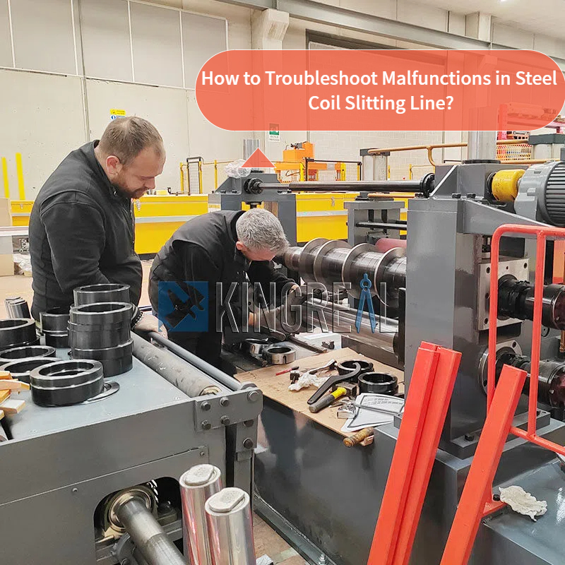 Jak odstraňovat závady v lince řezání ocelových cívek?