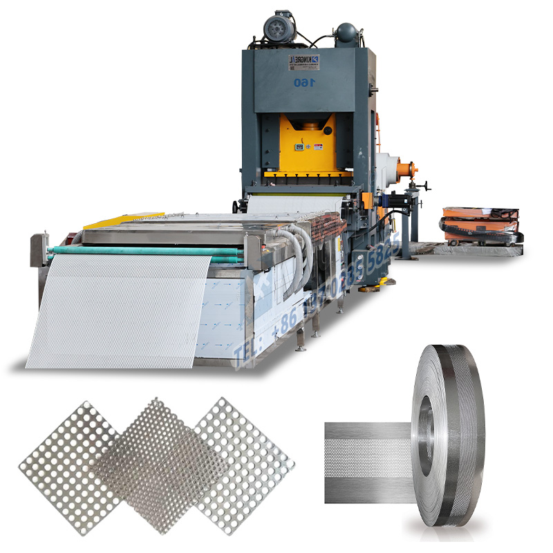 Kompletní řešení linky pro děrování cívek