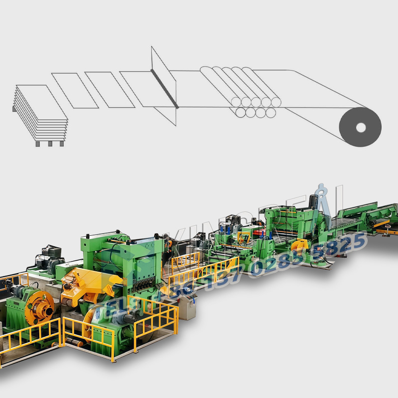 Heavy Gauge Cut To Length Machine