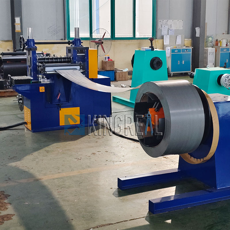 metal coil slitting machine