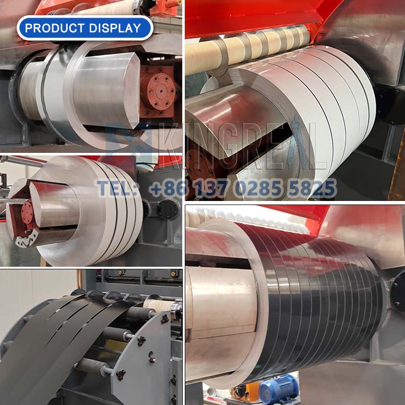 metal coil slitting machine