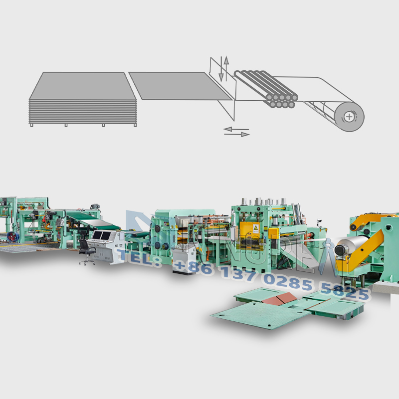 Kov řezaný na délku stroje